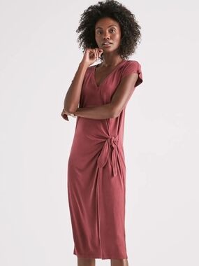 2/$20 Lucky Brand Side Knot Knit Dress